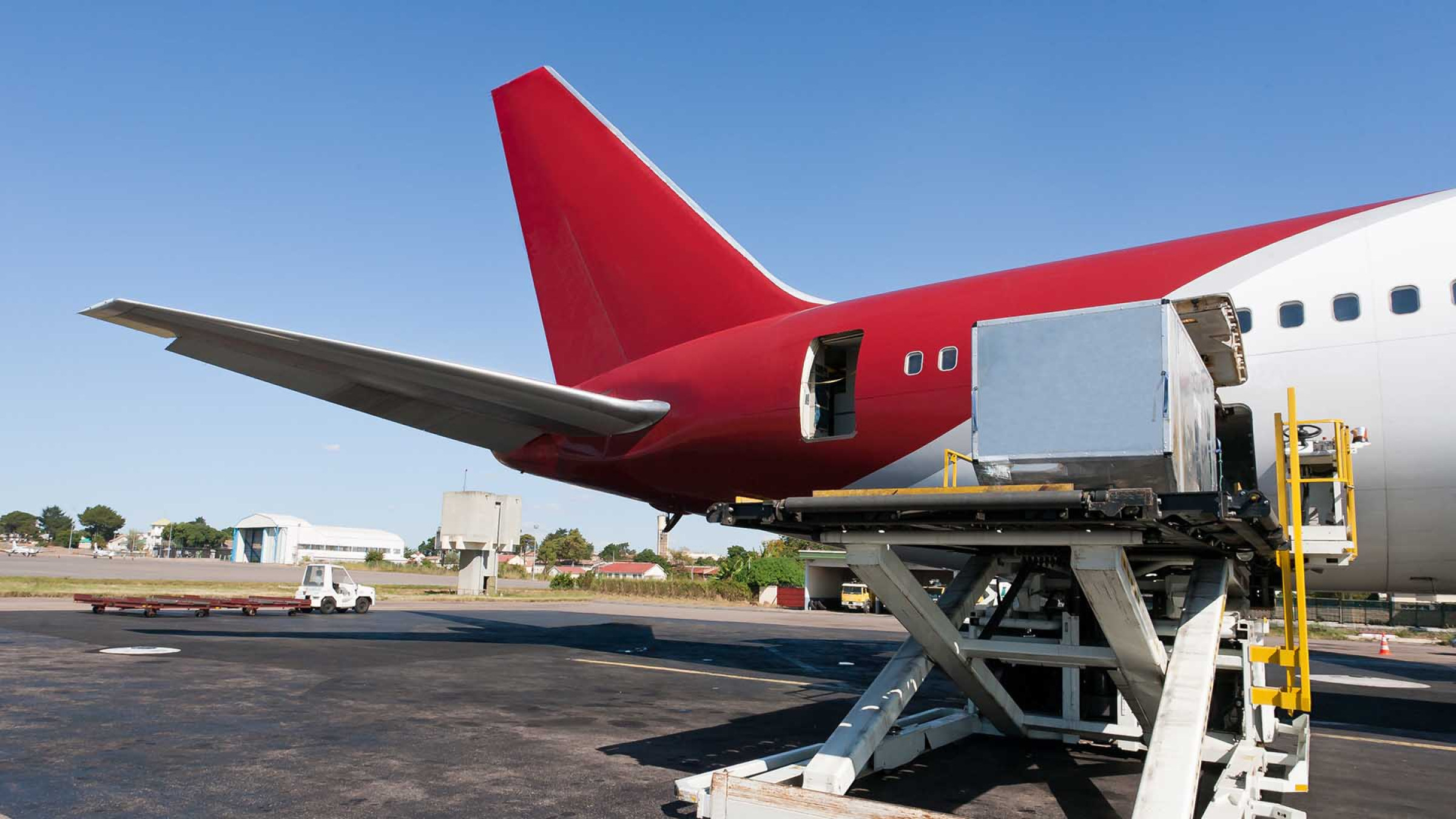 Loading Cargo Plane